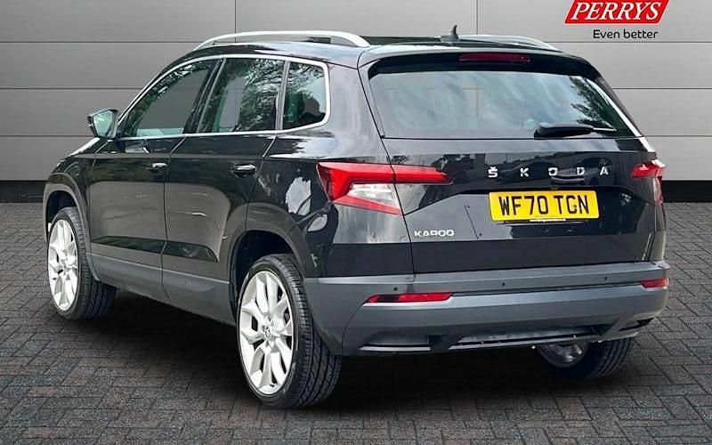 Used Skoda Karoq SE L 150 HP (110 kW) 2021 Black SUV
