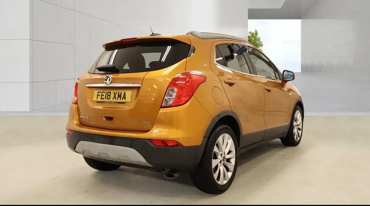 Used Vauxhall Mokka X Elite 2018 Orange SUV