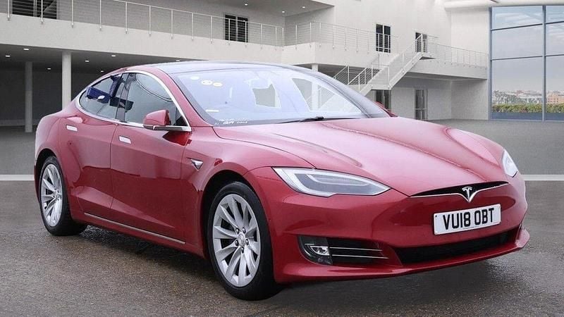 Red Used 2018 Tesla Model S Hatchback | £11,999 (Good price) - Image 1/4
