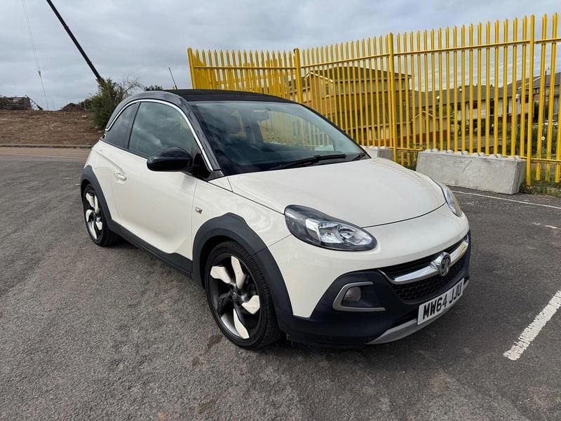 Used Vauxhall Adam Rocks 2014 White Hatchback
