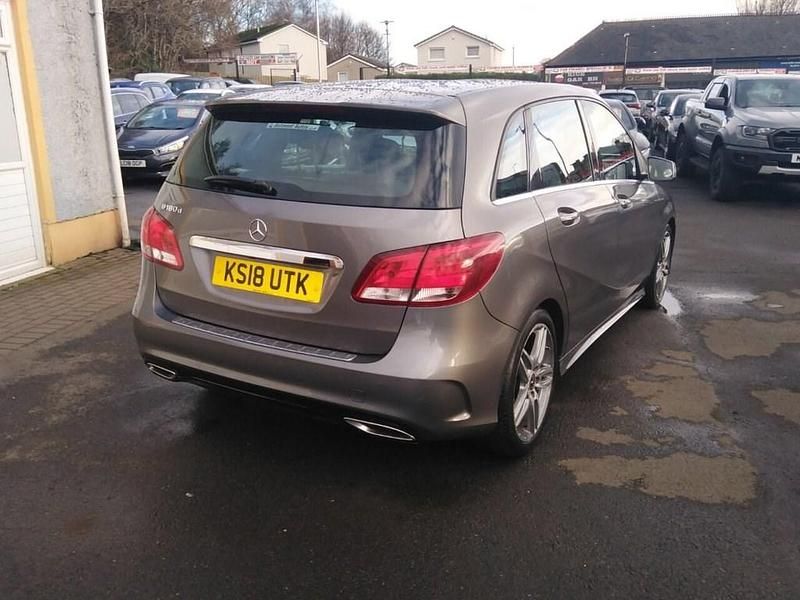 Used Mercedes B180 AMG line 109 HP (80 kW) 2018 Grey MPV