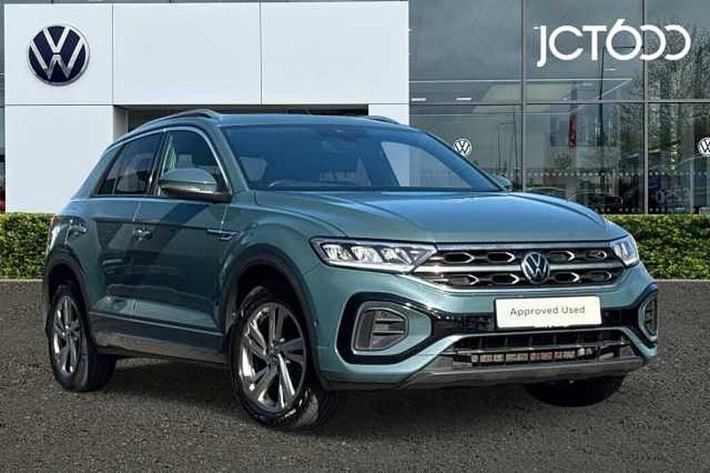 Used VW T-Roc R-line 150 HP (110 kW) 2023 Blue SUV