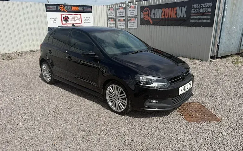 Used VW Polo BlueGT 150 HP (110 kW) 2017 Black Hatchback