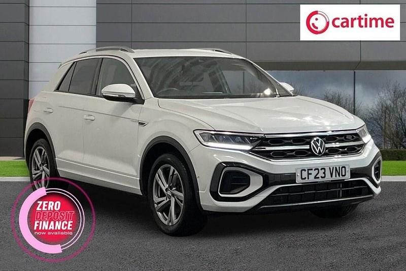 White Used 2023 VW T-Roc R-line SUV | £21,990 (Fair price) - Image 1/4