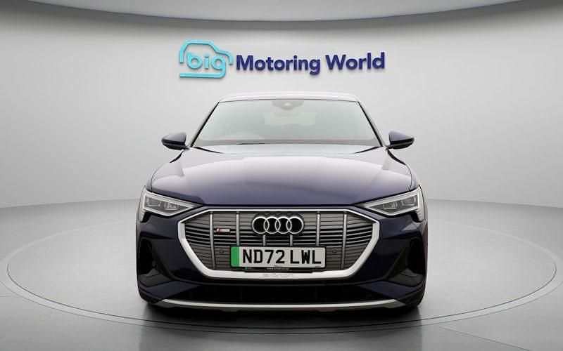 Used Audi e-tron Sportback S-Line 300 kW (408 HP) 2022 Blue SUV