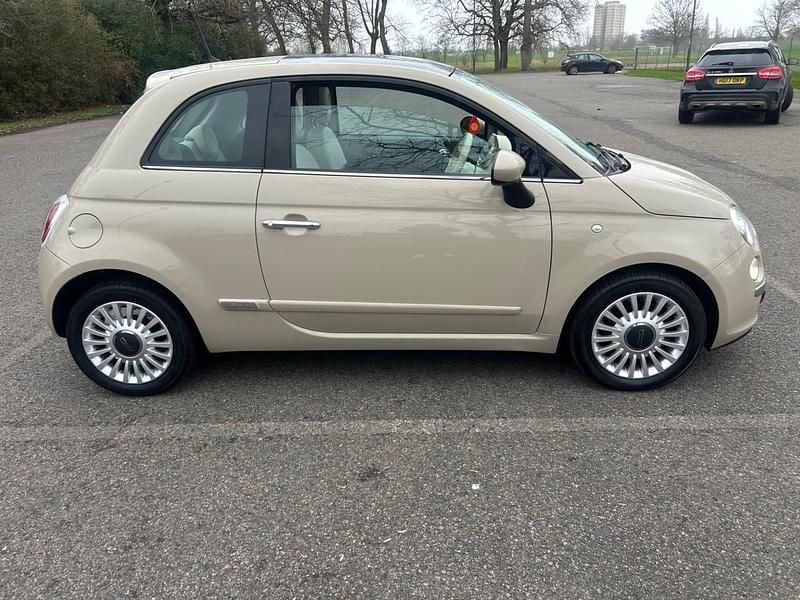 Used Fiat 500 Lounge 69 HP (50 kW) 2014 Beige Hatchback