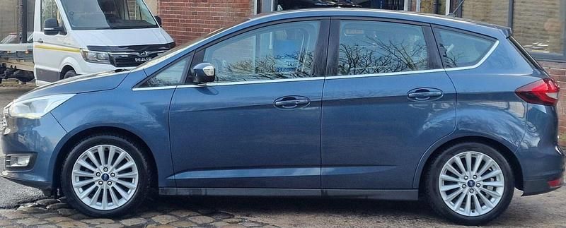 Used Ford C-MAX Titanium 120 HP (88 kW) 2019 Blue MPV