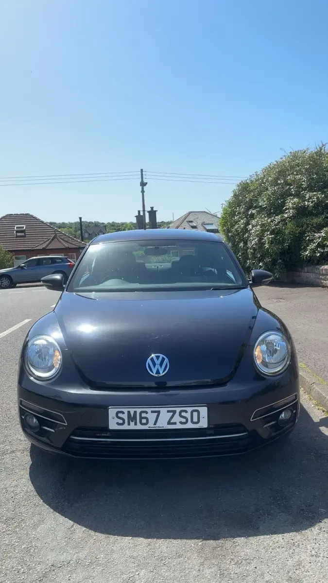 Used VW Beetle Design 105 HP (77 kW) 2017 Black Hatchback