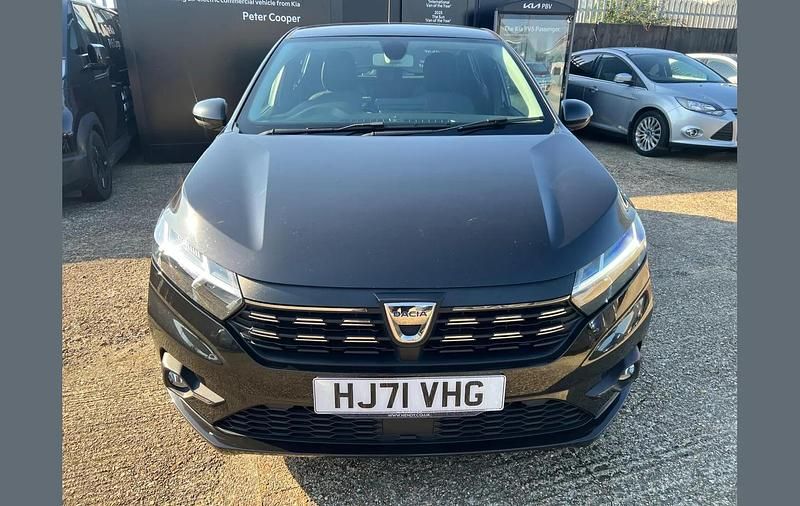 Used Dacia Sandero Comfort 90 HP (66 kW) 2021 Black Hatchback
