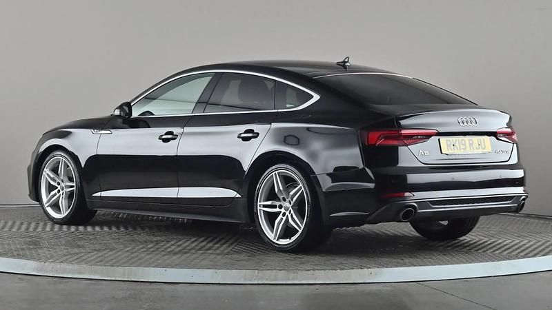 Used Audi A5 S-Line 190 HP (139 kW) 2019 Black Coupe