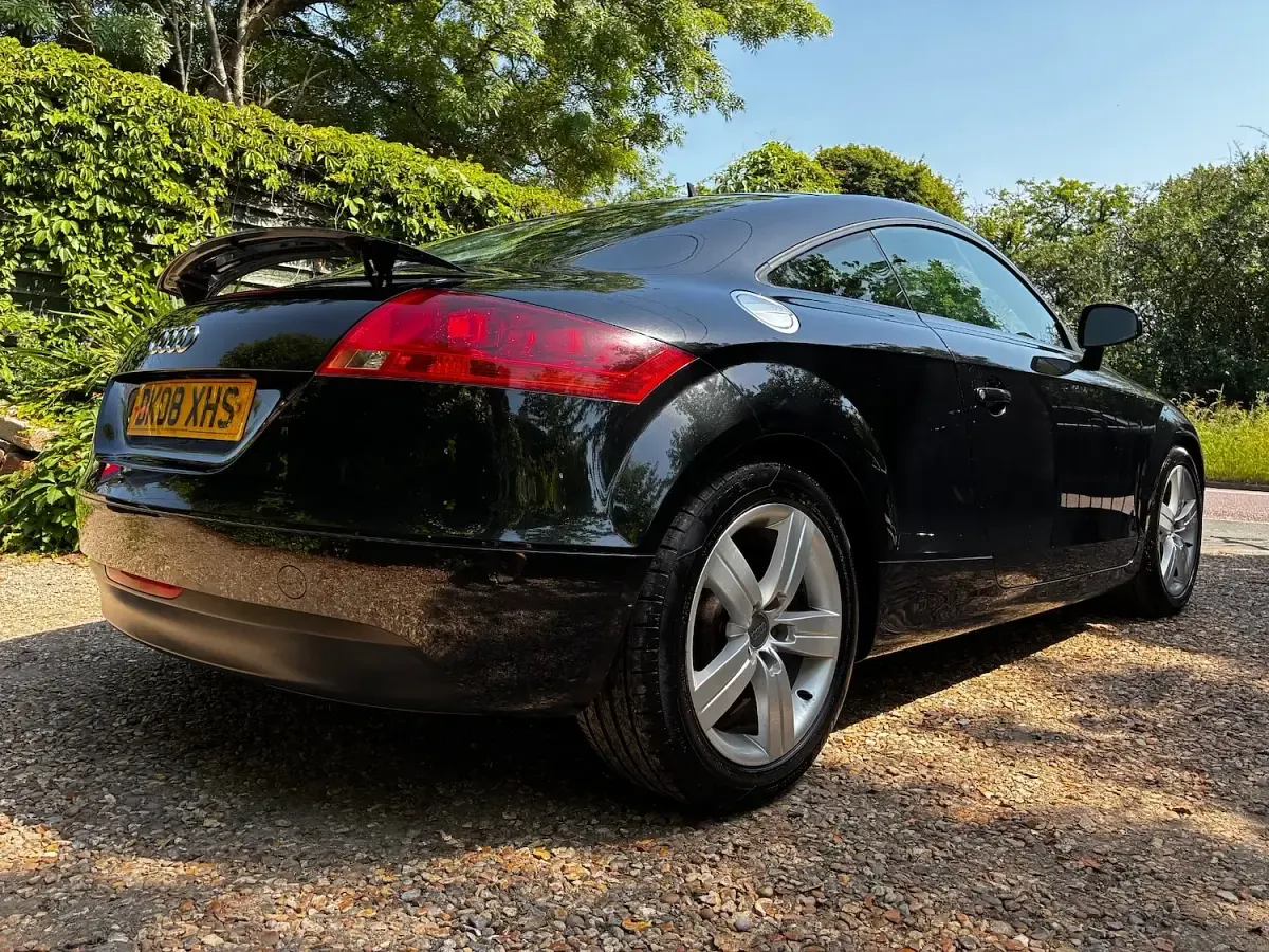 Used Audi TT 200 HP (147 kW) 2008 Black Coupe