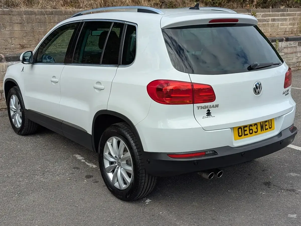 Used VW Tiguan Match 177 HP (130 kW) 2014 White SUV