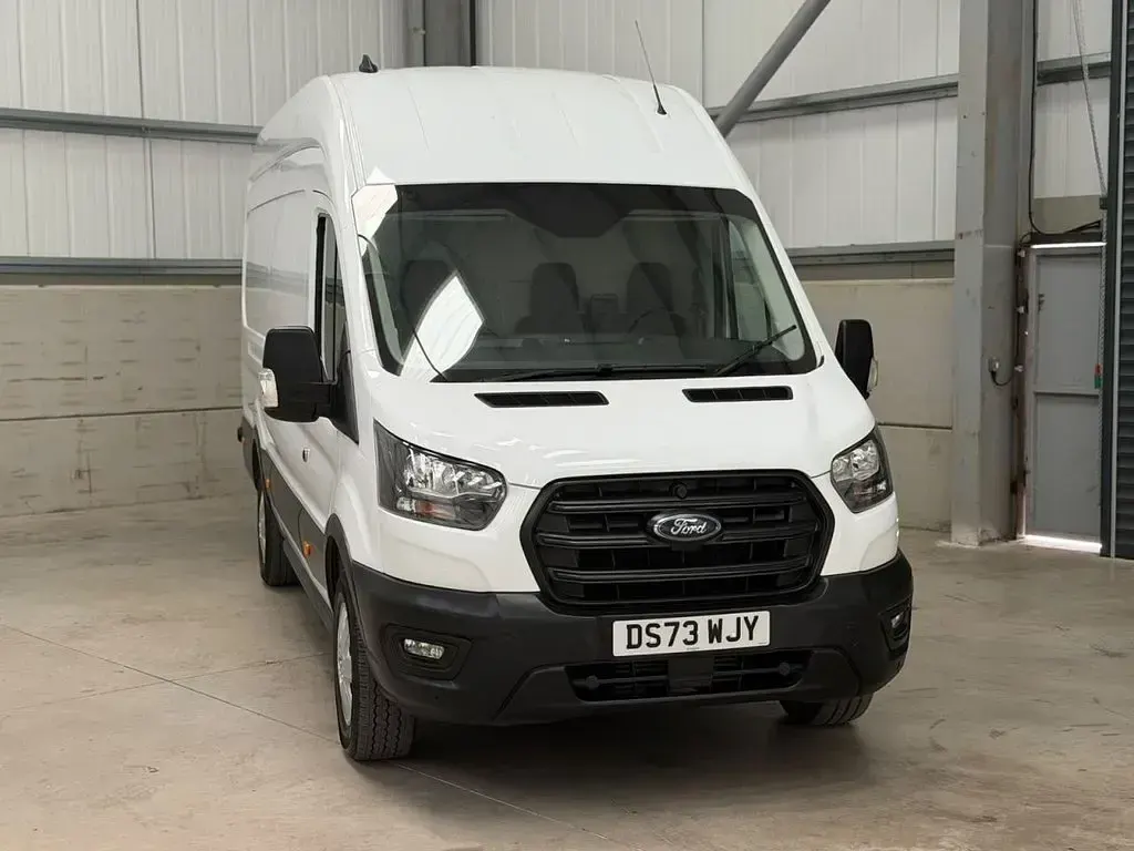 Used Ford Transit 130 HP (95 kW) 2023 White Van