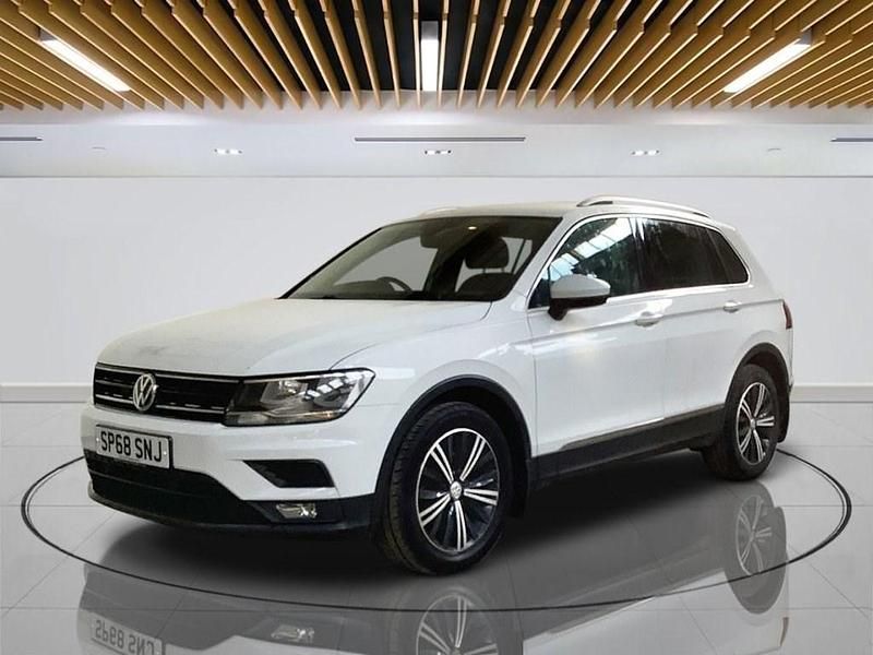 Used VW Tiguan SE 125 HP (91 kW) 2018 White SUV