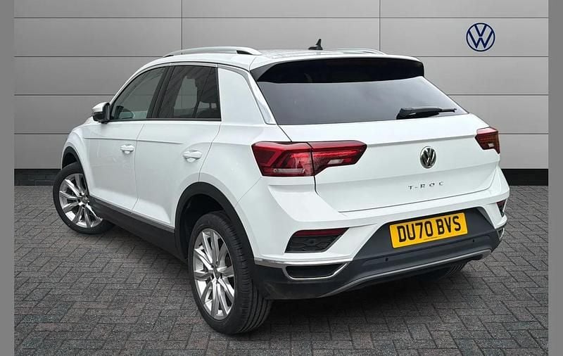 Used VW T-Roc SEL 150 HP (110 kW) 2020 White SUV