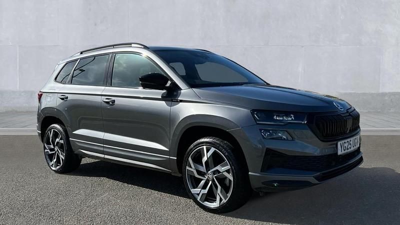 Used Skoda Karoq SportLine 150 HP (110 kW) 2025 Graphite grey metallic SUV