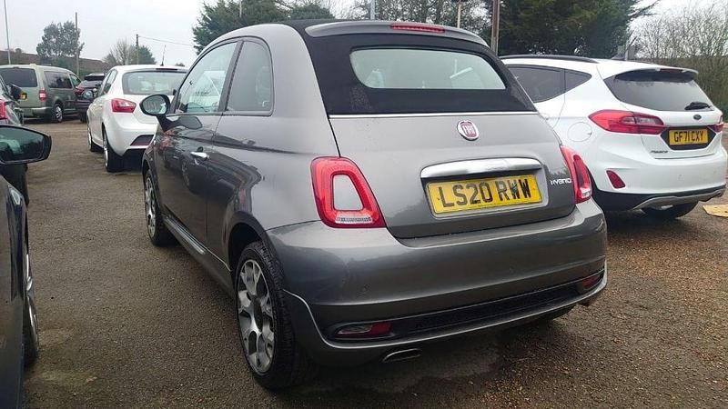 Used Fiat 500 Rock 70 HP (51 kW) 2020 Grey Cabriolet