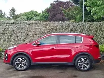 Used Kia Sportage 130 HP (95 kW) 2020 Red SUV