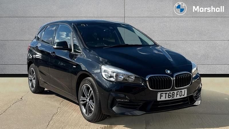 Black Used 2019 BMW 220 Active Tourer Sport Line MPV | £12,797 (Super price) - Image 1/4