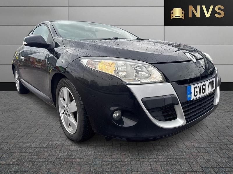 Black Used 2011 Renault Mégane Coupé Dynamique Coupe | £1,995 (Expensive) - Image 1/4