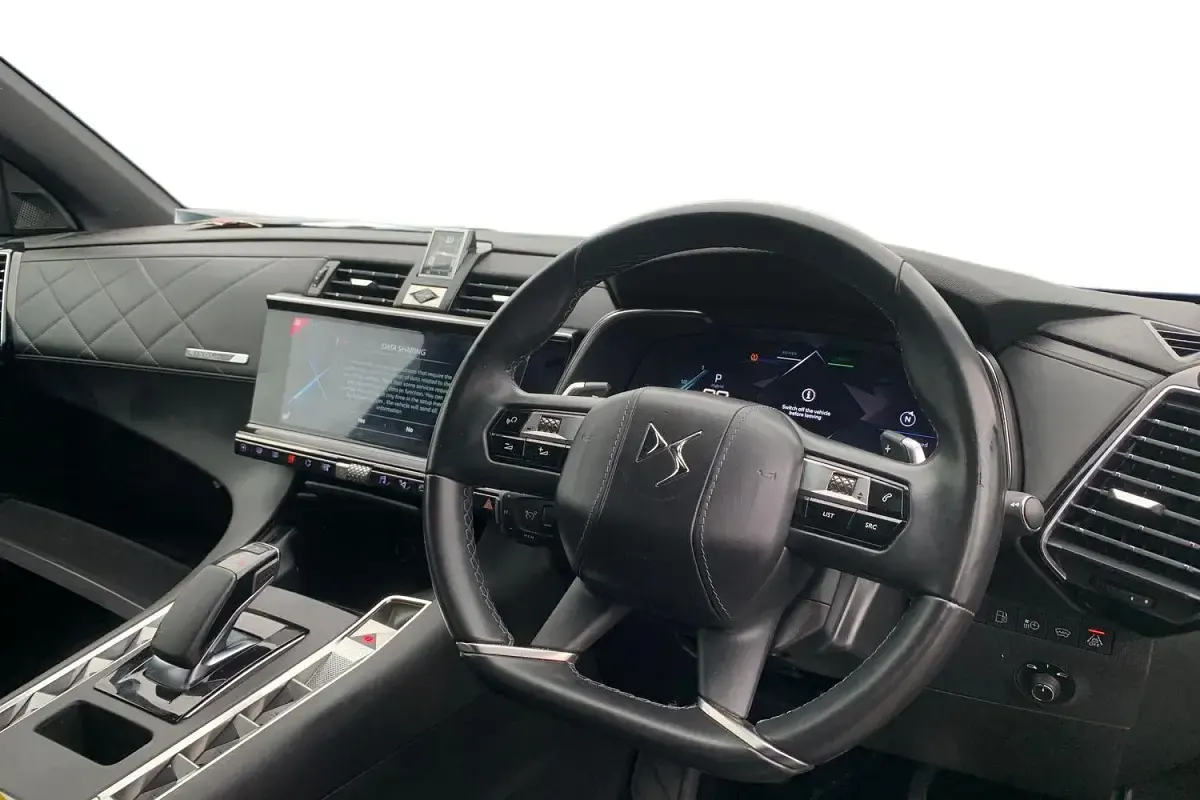 Used DS Automobiles DS7 Crossback Rivoli 225 HP (165 kW) 2022 Black SUV
