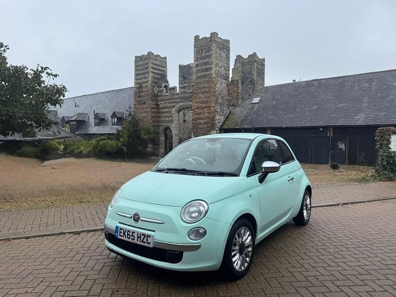 Green Used 2015 Fiat 500 Pop Star Hatchback | £3,495 (Good price) - Image 1/4
