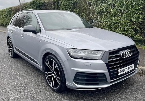 Used Audi Q7 S-Line 286 HP (210 kW) 2019 Silver SUV
