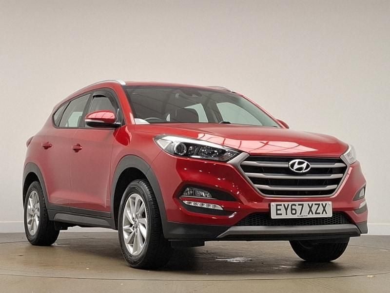 Red Used 2017 Hyundai Tucson SE SUV | £10,498 (Fair price) - Image 1/4