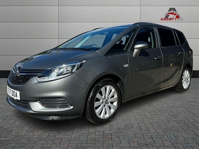 Used Vauxhall Zafira Design Edition 134 HP (98 kW) 2017 Grey MPV