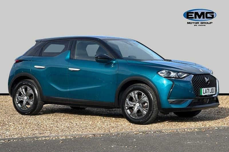Used DS Automobiles DS3 Crossback Bastille 100 kW (136 HP) 2021 Blue SUV