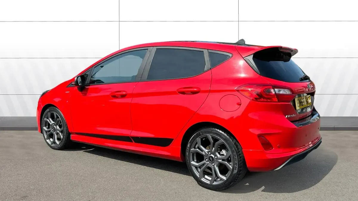 Used Ford Fiesta ST-Line X 125 HP (91 kW) 2018 Red Hatchback