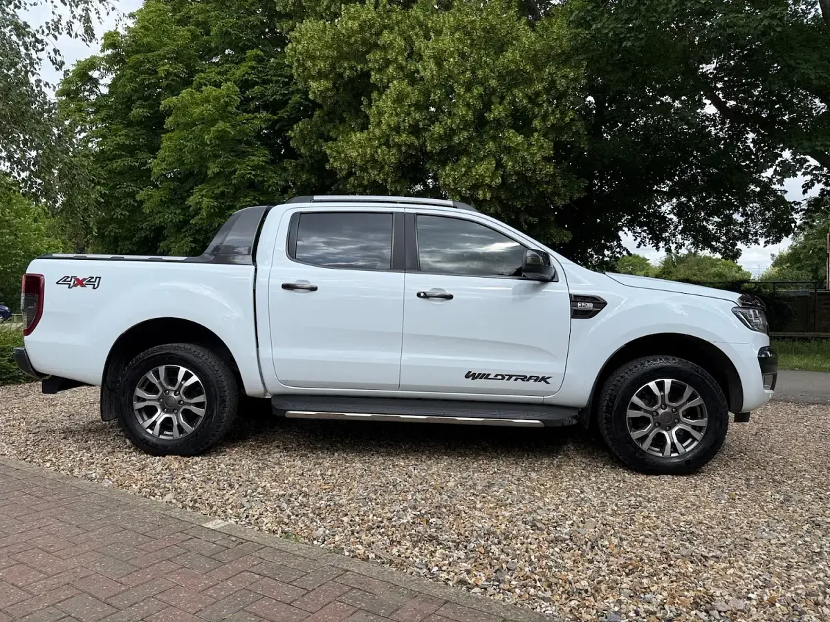 Used Ford Ranger Wildtrack 200 HP (147 kW) 2018 White Pickup