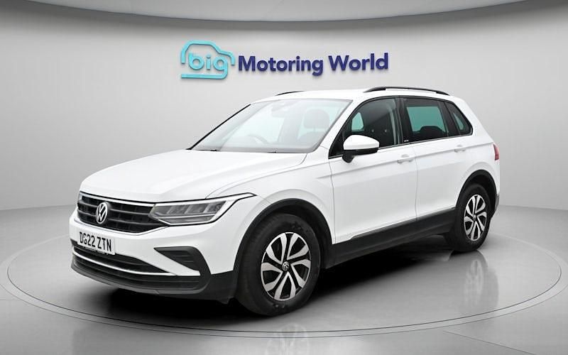 Used VW Tiguan Active 150 HP (110 kW) 2021 White SUV