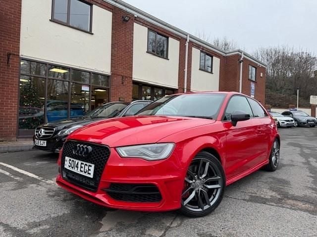 Red Used 2014 Audi S3 Sportback S-Line Hatchback | £11,988 (Good price) - Image 1/4
