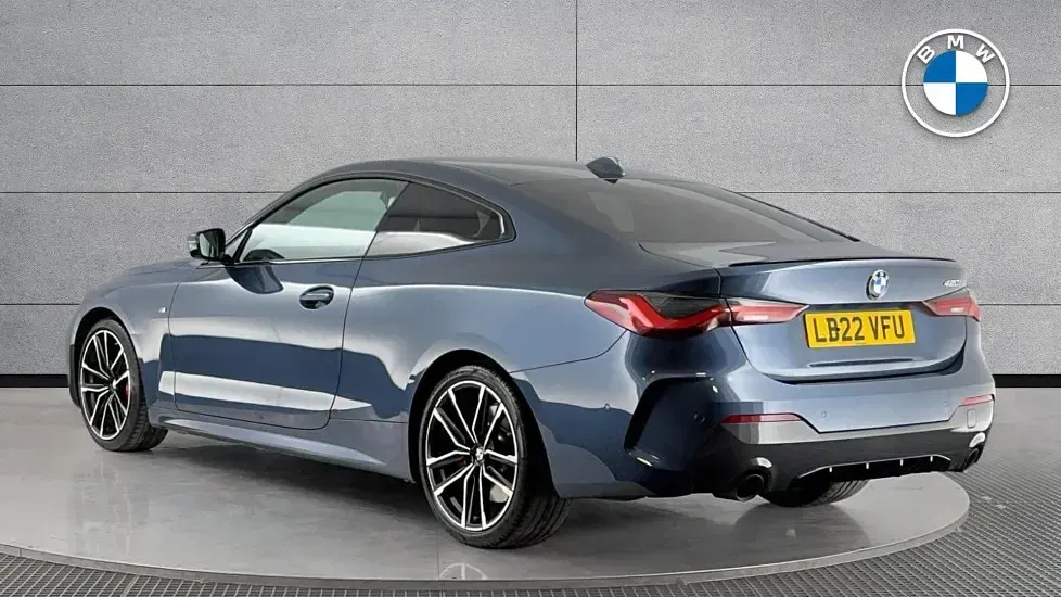 Used BMW 420 M Sport 181 HP (133 kW) 2022 Blue Coupe