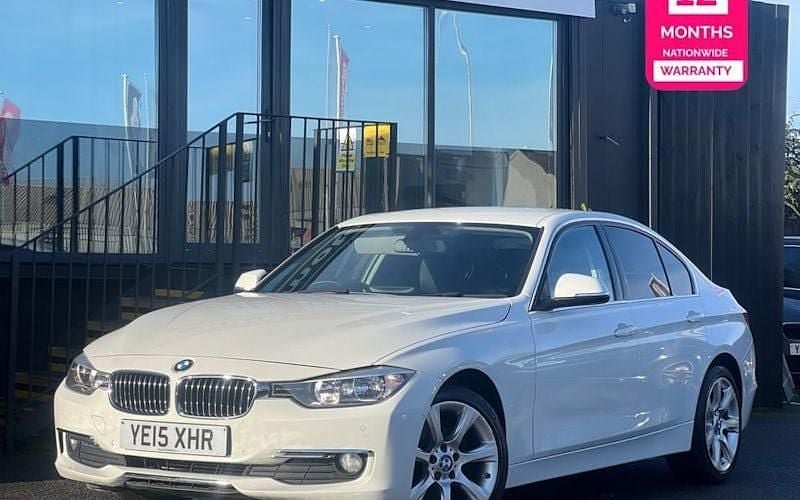 White Used 2015 BMW 320 Luxury Line Sedan | £11,990 (Super price) - Image 1/4