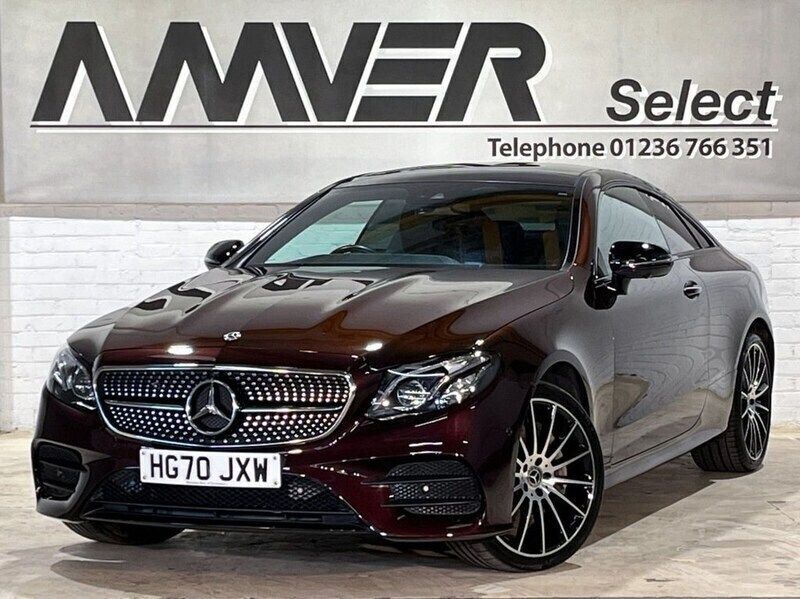 Red Used 2020 Mercedes E400 AMG Line Premium Plus Coupe | £30,990 (Fair price) - Image 1/3