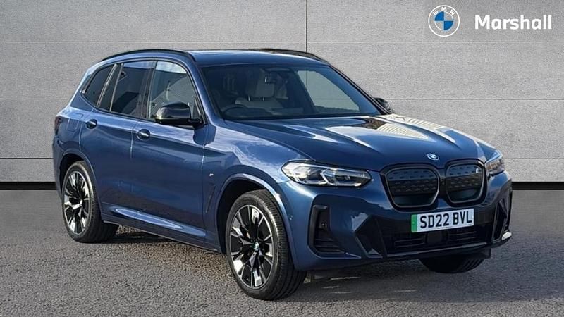 White Used 2022 BMW iX3 M Sport SUV | £32,657 (Fair price) - Image 1/4