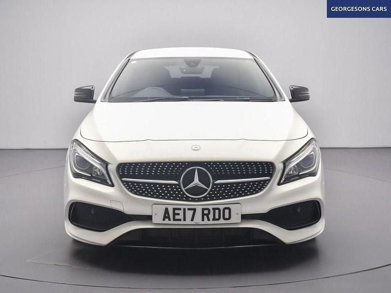 Used Mercedes CLA220 AMG line 170 HP (125 kW) 2017 White Sedan