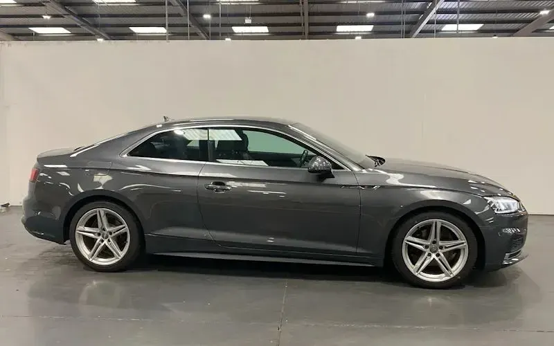 Used Audi A5 S-Line 190 HP (139 kW) 2018 Grey Coupe