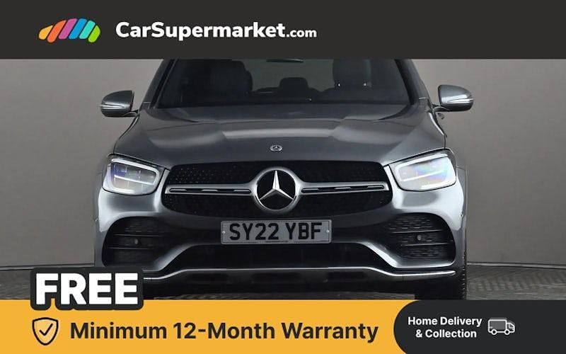 Used Mercedes GLC300e AMG line 320 HP (235 kW) 2022 Grey Estate