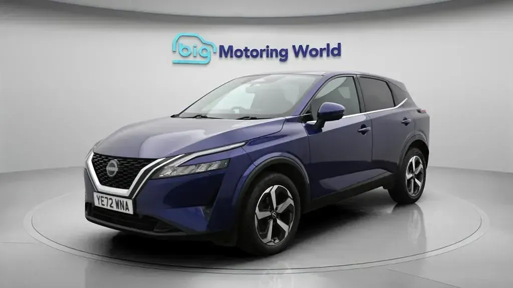 Used Nissan Qashqai N-Connecta 158 HP (116 kW) 2022 Blue SUV