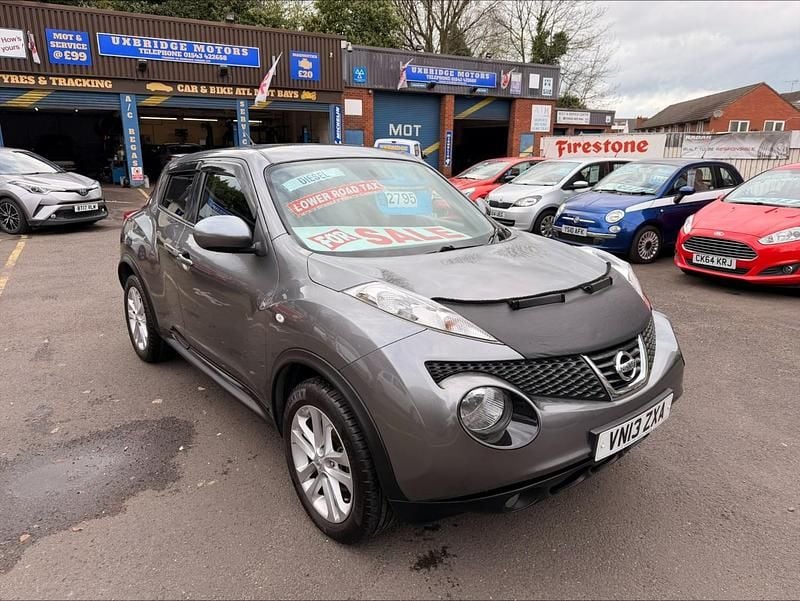 Used Nissan Juke Acenta 110 HP (80 kW) 2013 Grey SUV