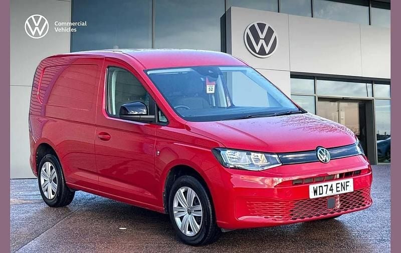 Red Used 2024 VW Caddy MPV | £24,588 (Fair price) - Image 1/4
