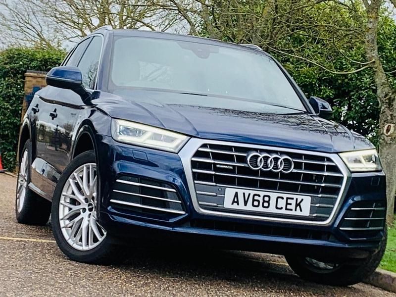 Used Audi Q5 S-Line 2018 Blue SUV