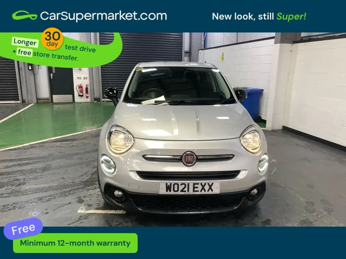 Usado Fiat 500X 2021 Cinzento SUV
