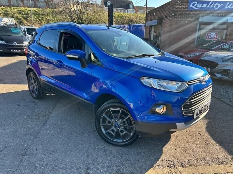 Used Ford Ecosport Titanium 125 HP (91 kW) 2015 Blue SUV