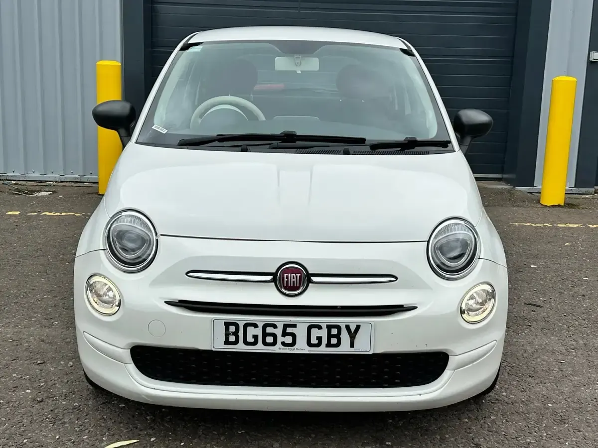 Used Fiat 500 Pop 69 HP (50 kW) 2015 White Hatchback