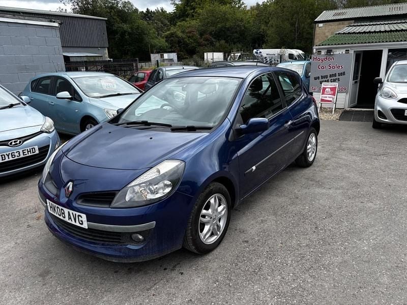 Blue Used 2008 Renault Clio II Dynamique Hatchback | £2,499 (Expensive) - Image 1/4