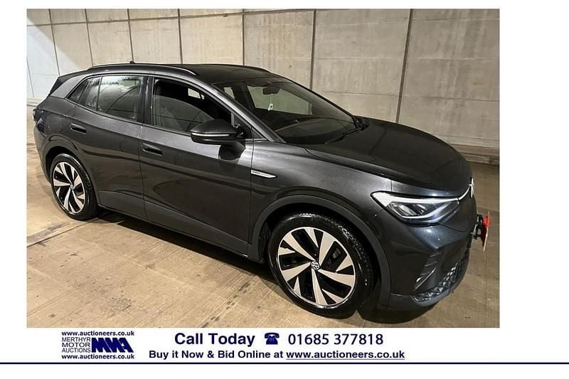Grey Used 2021 VW ID.4 Pro Performance SUV | £12,676 (Good price) - Image 1/4